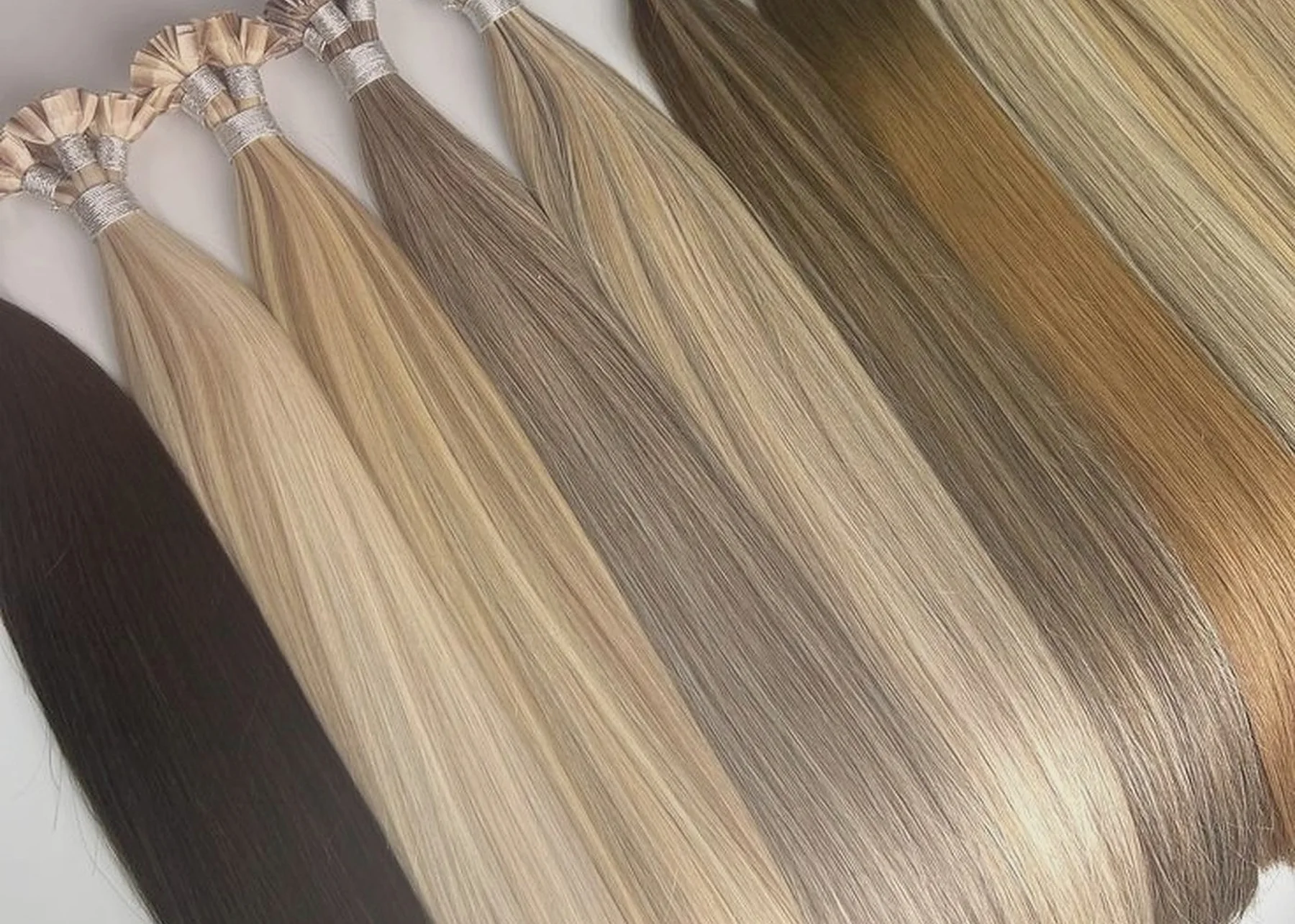 A one-to-one hair extension consultation